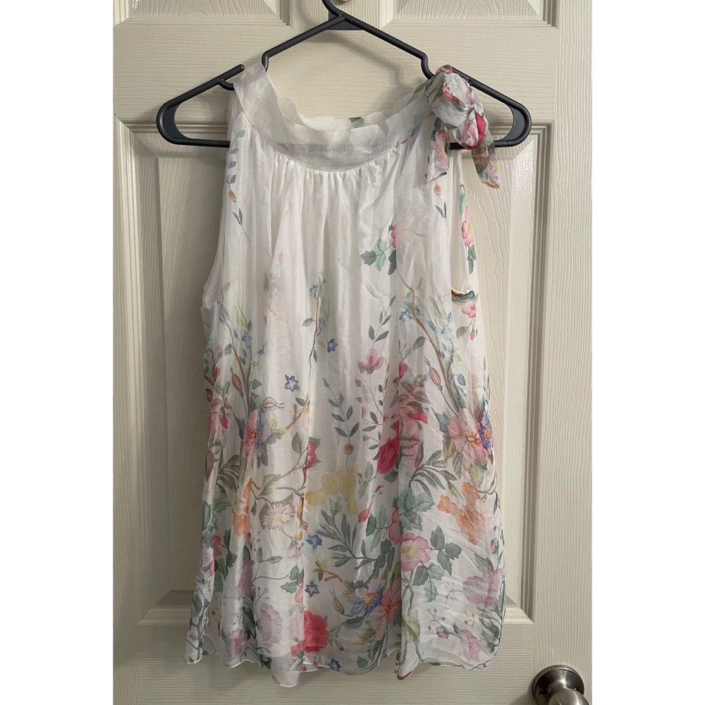 Floral tank top